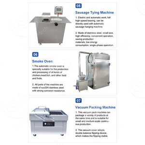OCEAN Industrial Chicken <b>Sausage</b> Make Machine <b>Sausage</b> <b>Stuffer</b> Production Line <b>Sausage</b> Product Line - Product Image 4
