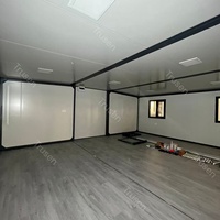 Maison préfabriquée conteneurisée entièrement meublée, design personnalisé, démontable et pliable, pour stand commercial, directement de l'usine