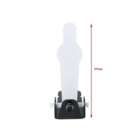 Nuevo Diseño FOYOTO Patentado Blanco Metálico Popper Abatible para Pistolas de Balines de Metal