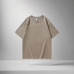 T-shirt décontracté pour homme en coton 100 %, 260 g/m², personnalisable avec votre logo de marque, vente en gros - Product Image 1