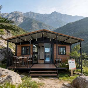 Casa Capsula Pieghevole Portatile con Ruote e Bagno, 2 Camere da Letto, per Bar, Hotel, <span class=keywords><strong>Campeggio</strong></span>, Panetteria, dalla Cina - Product Image 4