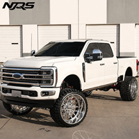 Roues de camion super simples personnalisées NJQS, chromées, polies, 20, 22, 24, 26 pouces, 6x135, 8x170, 6x139.7 pour Chevy 1500, 2500, 3500, F150, 250
