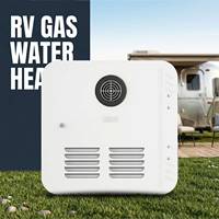 Calentador de Agua Instantáneo a Gas para RV con Salida Frontal para Remolques de Expedición y Casas Pequeñas