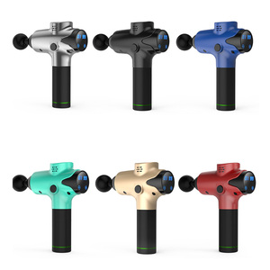 Inalámbrico de mano eléctrico tranquilo ruido músculo del cuerpo fascia pantalla táctil Lcd <span class=keywords><strong>theragun</strong></span> <span class=keywords><strong>masaje</strong></span> arma con 6 cabezas - Product Image 5