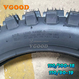ยางมอเตอร์ไซค์วิบาก 110/90-19 ขายดี ยางมอเตอร์ไซค์แบบมียางในและไม่มียางใน สำหรับรถวิบาก 1109017 - Product Image 3