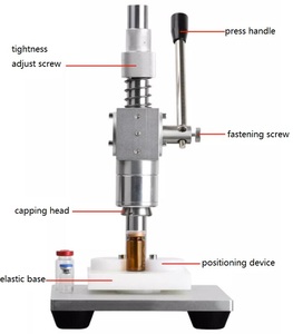 90zx băng ghế dự bị hàng đầu hướng dẫn sử dụng 10ml lọ 20mm Nhôm nhựa lật nắp đầu <span class=keywords><strong>crimper</strong></span> - Product Image 4