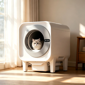 En stock : Produits Pet Smart – Litière automatique silencieuse à faible bruit pour une utilisation nocturne domestique - Product Image 1