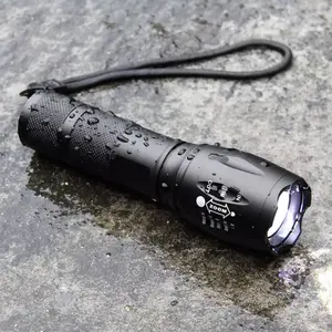 Custom Logo Focusable Wholesale Hot Sale Powerful Tactical Torch Light Led 800 Lumen Flashlight