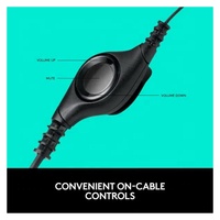 Accessoires pour ordinateurs et téléphones portables en gros, casque USB Logitech H390, casque de jeu noir