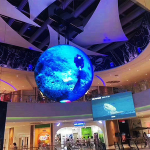 Affichage LED sphérique personnalisé en forme de ballon de football de 3 m de diamètre pour intérieur P3 - Product Image 5