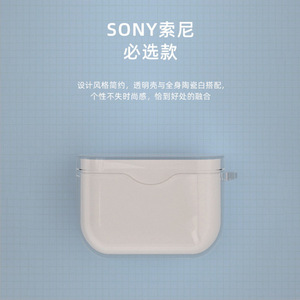 เคสหูฟังโซนี่สำหรับ WF 1000XM4 TPU ฝาครอบป้องกันแบบโปร่งใส - Product Image 1