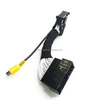Câble d'extension de faisceau d'entrée caméra Ford 54 broches APIM Sync 1 pour SYNC 2 ou SYNC 3 avec connecteur RCA pour caméra 35cm 14