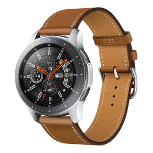 Para Smartwatch Band para Huawei GT4/GT5/PRO y para Samsung Watch4 Ultra Color-Block Fiber PU Leather Band - Product Image 3