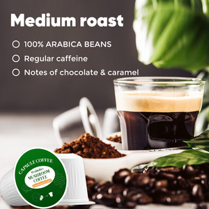 OEM miễn dịch hỗ trợ cà phê vỏ vừa rang Chaga Thổ Nhĩ Kỳ đuôi Probiotic nấm cà phê k ly - Product Image 3