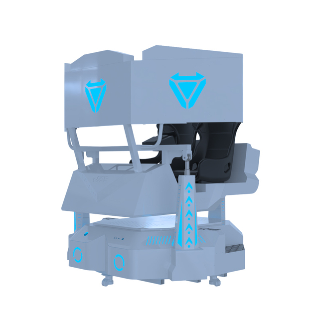 Arcade Racing Simulator with Motion Effects and Realistic Driving Feedback for Gamers