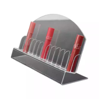 Salon de beauté maquillage acrylique rouge à lèvres organisateur stockage sourcil porte-crayon lèvre organisateur cosmétique stockage présentoir