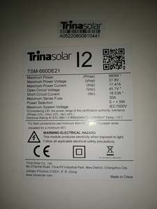 TSM-DE21พลังงานแสงอาทิตย์พลังงานสูงพิเศษ650W 660W 670W N-Type โมดูลแสงอาทิตย์โมดูลสำหรับระบบพลังงานแสงอาทิตย์ - Product Image 6