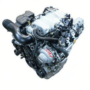 Motor de gasolina V8 3UZ 2UZ 1UZ Conjunto de motor Original japonés con caja de cambios para Toyota Lexus 4.7L Caja de madera Motor diésel JP - Product Image 1