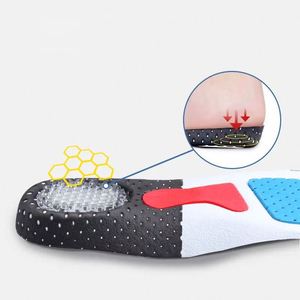 Silicone GEL Sport <b>Insoles</b> for Women Men Orthopedic Arch Support Shoe Pad Breathable Plantar Fasciitis Inserts Sole for Sneakers - Product Image 4