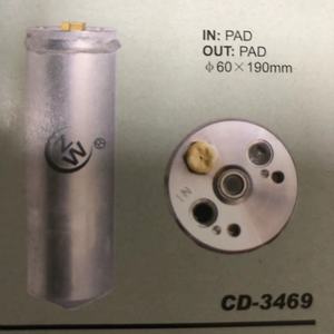 ZW CD-3469 OEMMB918516 Nouveau sécheur de climatisation automobile R134a, sécheur de stockage pour récepteur Ldv/<span class=keywords><strong>climatiseur</strong></span> automobile - Product Image 2