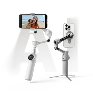 <span class=keywords><strong>Stabilisateur</strong></span> de cardan pliable Insta360 Flow 2 Puls 3 axes avec suivi IA et zoom pour smartphones, idéal pour les vlogueurs - Product Image 1