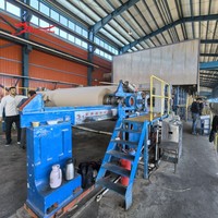 Mesin Pembuat Kertas Kraft Bergelombang 3800mm, Lini Produksi Daur Ulang Karton Bekas, Harga Pabrik