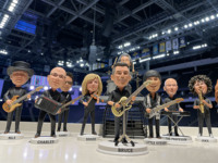 Personalized E Street Band Bobblehead Figurine Custom Bruce Springsteen Band Member Resin Collectible Gift for Music Lovers