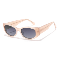 WELL Lunettes de soleil rétro à monture en acétate pour hommes et femmes, protection UV400, verres polarisés, monture complète classique, confortables pour adultes GLT6688