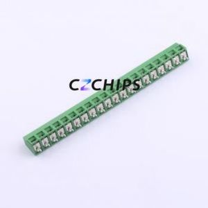 2-282836-1 Screw Terminal Block Through hole Component (THT),P=5mm Connector 5mm Green Through Hole 1 - Product Image 2