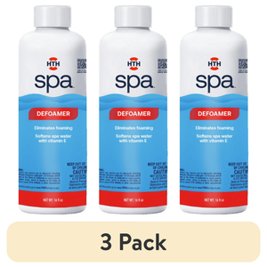 Défoamer <span class=keywords><strong>HTH</strong></span> Spa Care <span class=keywords><strong>pour</strong></span> <span class=keywords><strong>piscine</strong></span> et spa, liquide, 14 fl oz, réducteur de mousse chimique <span class=keywords><strong>pour</strong></span> <span class=keywords><strong>piscine</strong></span> et spa (blanc) - Product Image 1