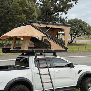 Factory Price <b>Light</b> Weight Triangle Rooftop Tent Off-Road Car Shoe Bag Outdoor Camping Roof Top Tent Camp Roof Tents For Sale - Product Image 6