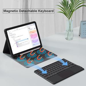Funda con Teclado Inalámbrico para iPad 11.ª Generación 2025 A16 y 10.ª Generación 2022, Tableta de 10.9 Pulgadas, Teclado con Panel Táctil Retroiluminado - Product Image 3