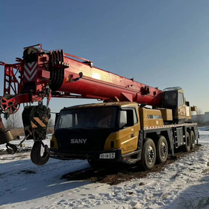 Affordable Used Sany 50 Ton Mobile Truck <b>Crane</b> for Construction Work Ready for Sale - Product Image 1