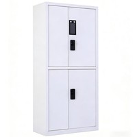 Weizhan Nouveaux Casiers Électroniques Intelligents Multi-Fonctionnels pour Colis, Armoire de Rangement Sécurisée pour Archives Financiers et de Bureau BL-SLG04