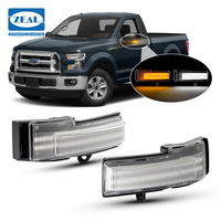 Vente en gros de feux de jour blancs à double fonction, clignotants ambrés pour Ford F150 2015, rétroviseur LED, clignotant
