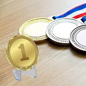 ขาตั้งจัดแสดงพลาสติกสะสมเหรียญของที่ระลึกขนาดเล็กทำจากโลหะอะคริลิคพร้อมส่ง - Product Image 4