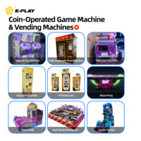 Máquina expendedora de juguetes cápsula Eplay, mini máquina expendedora de chicles, enchufe universal, máquina Gachapon de autoservicio, caja sorpresa operada con monedas