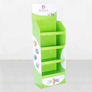 Maßgefertigter Umweltfreundlicher Karton-Displayständer für Supermarkt-Einzelhandelsförderung mit Bodendisplay und Dekoration für Regale - Product Image 3