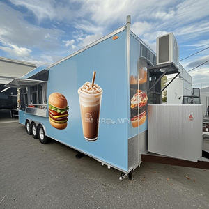 2025 Towable Vending Cars Mobile Small <b>Kitchen</b> Restaurant Snack Trailer fast <b>Carts</b> Selling Food Truck - Product Image 2