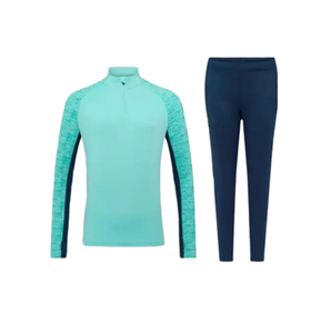 Nuevo traje de manga larga deportivo de fútbol de moda de España 2526 jersey de media cremallera uniforme de fútbol de entrenamiento de preventa - Product Image 2