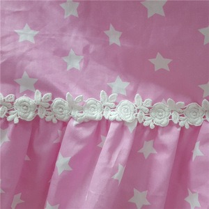 Lolita Star Lolita Dress Star Pink Cotton Floral Print Woven Daily Wear Plus Size Available - Product Image 2