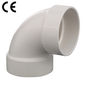 Raccords <span class=keywords><strong>PVC</strong></span> Premium CE <span class=keywords><strong>Coude</strong></span> à 90 Degrés ISO 9001 pour <span class=keywords><strong>Plomberie</strong></span> Durable Anti-fuite Haute Performance ASTM D2665 Courbure DWV - Product Image 1