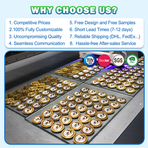 เหรียญที่ระลึกแบบสั่งทำสำหรับการสะสมเหรียญชุบทอง - Product Image 2