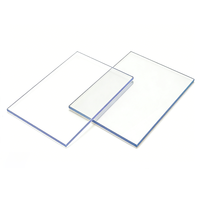 Panneau de toiture de piscine en polycarbonate, haute transmission lumineuse, plaque PC solide