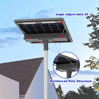 Système d'éclairage solaire commercial de qualité supérieure pour routes urbaines, lampadaires LED photovoltaïques étanches de la série S07
