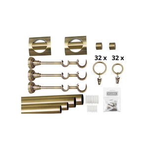 Juego Completo de Rieles Dobles para Techo de PVC de Calidad Premium Bojanek con Rodillos Deslizantes Fáciles de Usar, Kit de Instalación de Rieles Duraderos - Product Image 4