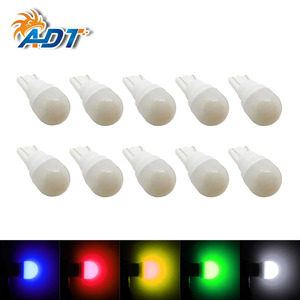 หลอดไฟ T10 W5W แบบเสียบ 6.3v สำหรับเครื่องพินบอล ขายดี # ไฟ LED 555 ดวง สีฟ้า ไม่กระพริบ พร้อมฝาครอบสีเหลืองอำพัน สำหรับอะไหล่เครื่องพินบอล Bally - Product Image 5