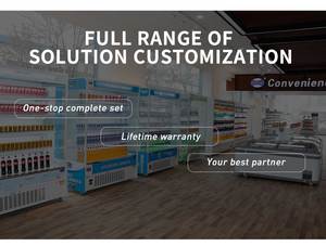 Comptoir d'affichage de viande supermarché dépanneur porte en verre comptoir de boucher de viande pour les vitrines de viandes d'affichage - Product Image 4