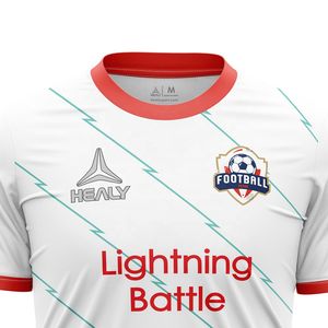 Conjunto de uniformes de fútbol profesional personalizado, equipo de entrenamiento de sublimación de tinte, ropa de fútbol, camisetas de fútbol con servicio OEM - Product Image 2