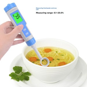 Salzgehalt-Messgerät Lebensmittel-Salzgehalt-Tester Speziell für Sole und Suppen Digitaler Stift-Tester Lagermodell - Product Image 4
